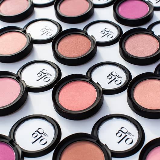 Glo Skin Beauty Blush (Sheer Petal) - Pressed Powder Blush for Cheeks, High Pigment Mineral Face Makeup Creates a Natural, Healthy Glow-VivaGrace Women