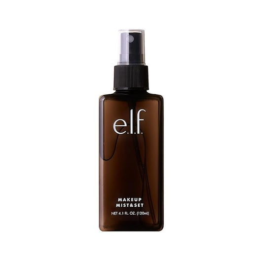 e.l.f. Makeup Mist & Set, Hydrating Setting Spray For Setting & Reviving Makeup, Soothes & Hydrates Skin, Infused With Vitamin A, Vegan & Cruelty-free, 4.05 Fl Oz (120 ml)-VivaGrace Women