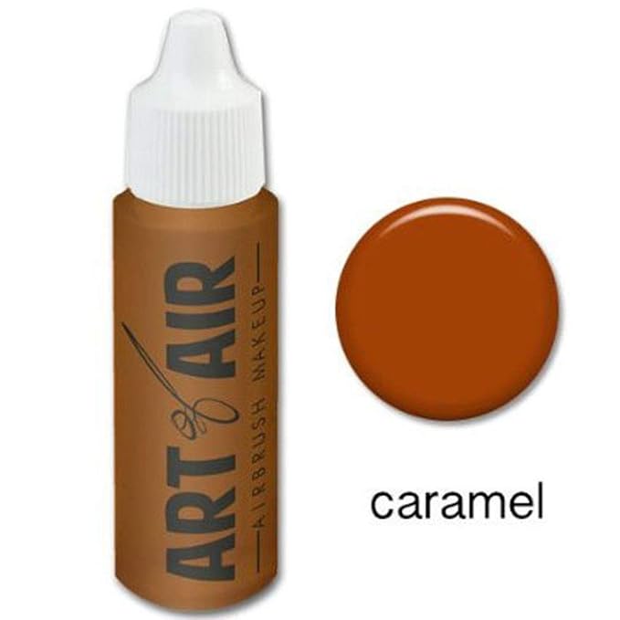 Airbrush Makeup - Foundation 1/2oz Bottle Choose Color (Caramel)-VivaGrace Women