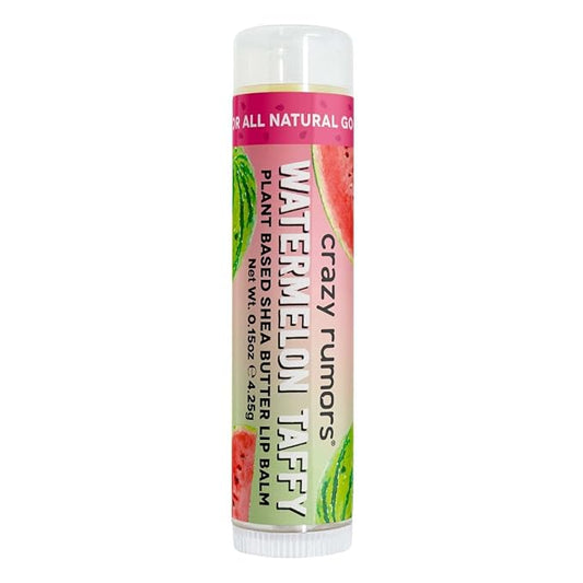 Crazy Rumors Watermelon Taffy Lip Balm. 100% Natural, Vegan, Plant-Based, Made in USA (1-Pack)-VivaGrace Women