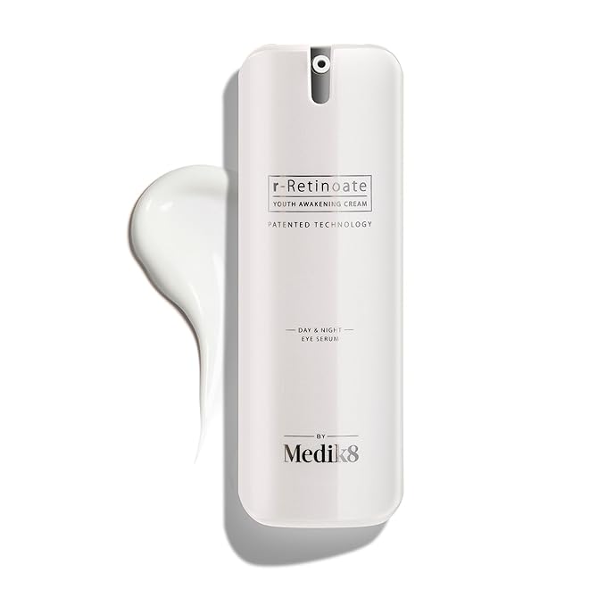 Medik8 R-Retinoate Day & Night Eye Serum - Hydrating, Healing, Skin Plumping Vitamin A - Reduces Fine Lines, Wrinkles, Dark Circles, and Other Signs of Aging - Smoothing Under Eye Radiance - 0.5 oz-VivaGrace Women