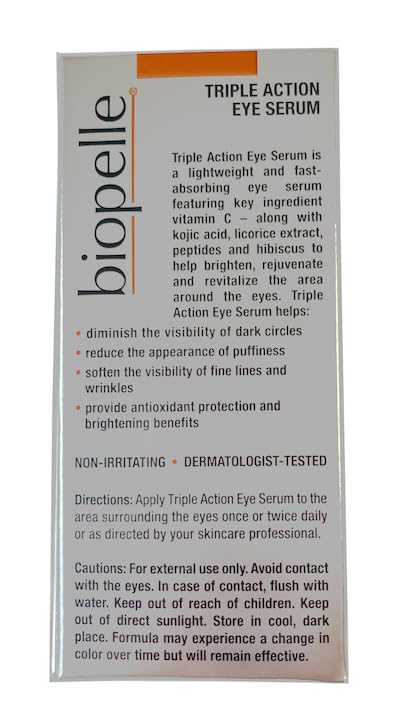 Biopelle Triple Action Eye Serum-VivaGrace Women