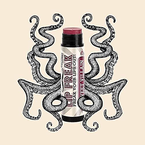 Doctor Lip Bang's BUZZING Lip Balm | Lip Freak | 100% All Natural | Cruelty Free | Sweet Villain | 2 Pack-VivaGrace Women