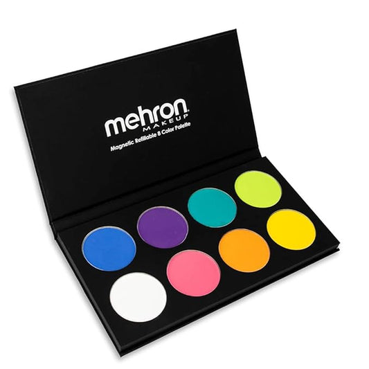 Mehron Makeup iNtense Pro Pressed Pigment Palette (Fire)-VivaGrace Women
