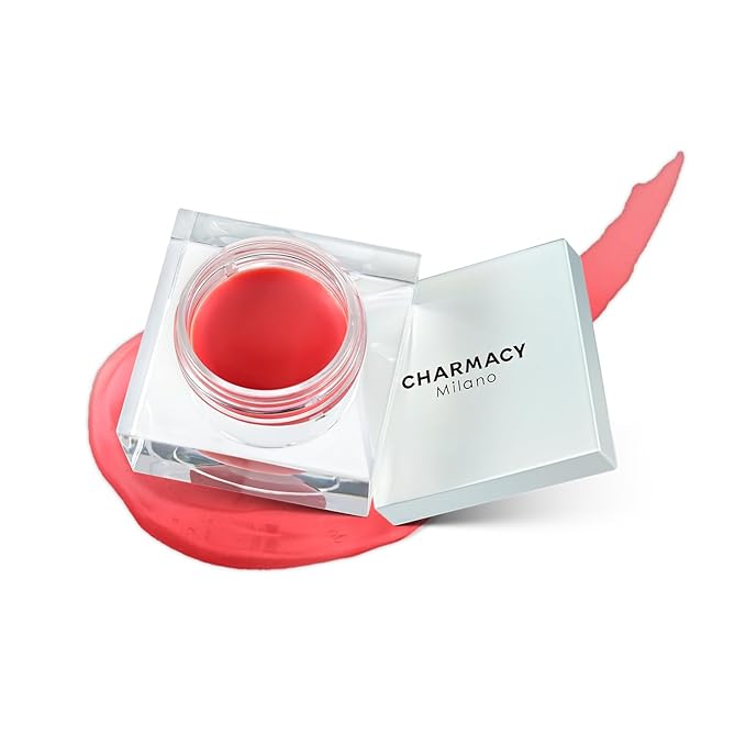 CHARMACY Magic Color Lip & Cheek Balm, PH Color Changing Blusher for Cheeks, Long Lasting Moisturizing Multi Use cream Waterproof Blush Makeup, POMEGRANATE JUICE (#05)-VivaGrace Women