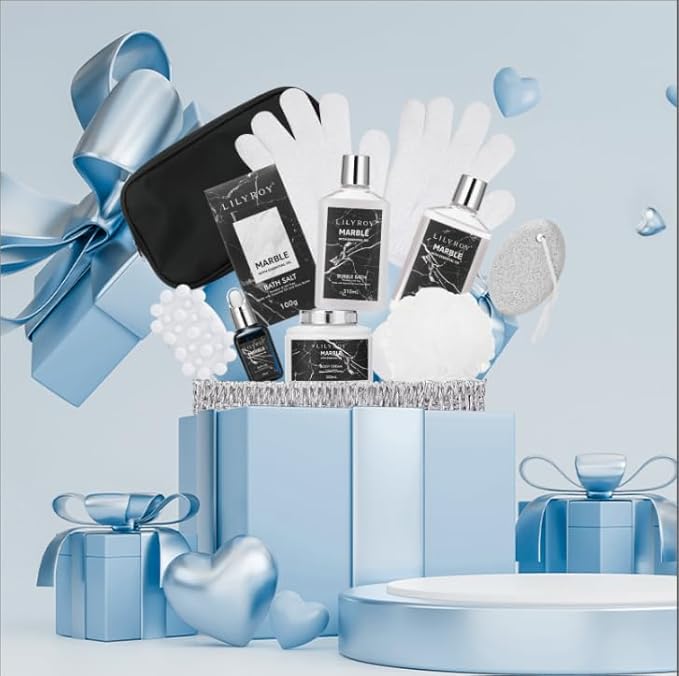 Fathers Day Gifts for Men Dad - 12-Piece Ultimate Bath & Body Gift Set for Women, Spa Gift Basket, Spa Collection with Bath Bomb | Mother's Day, Christmas, Birthday Gifts, All Occasion Holiday Present-VivaGrace Women