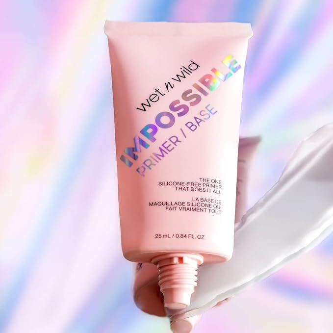 wet n wild Prime Focus Impossible Primer, Clear, Hydrating Matte Finish, 0.84 Fl Oz-VivaGrace Women