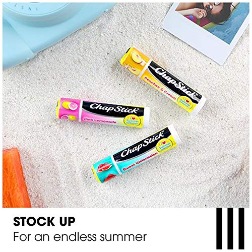 ChapStick Lip Moisturizer I Love Summer Collection 3-Packs (12 Sets/36 Tubes) – Bulk Lip Balm, Refreshing & Sweet, 0.15 Oz Ea-VivaGrace Women
