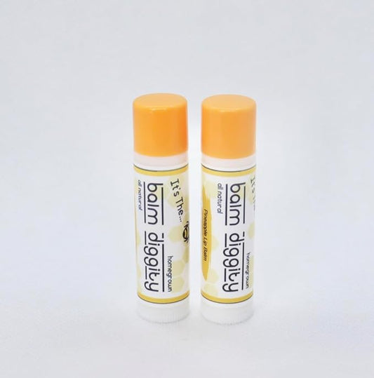 It's The Balm Diggity 2-pack Pineapple Beeswax, All-Natural, Moisturizing, and Nourishing Lip Balm Made With Just 5 Ingredients-VivaGrace Women