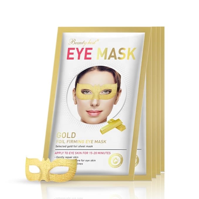 Generic 24 K Gold Eye Mask Puffy Eyes and Dark Circles Treatment Relieve Pressure and Reduce Wrinkles, Revitalize and Refresh Your Skin-VivaGrace Women
