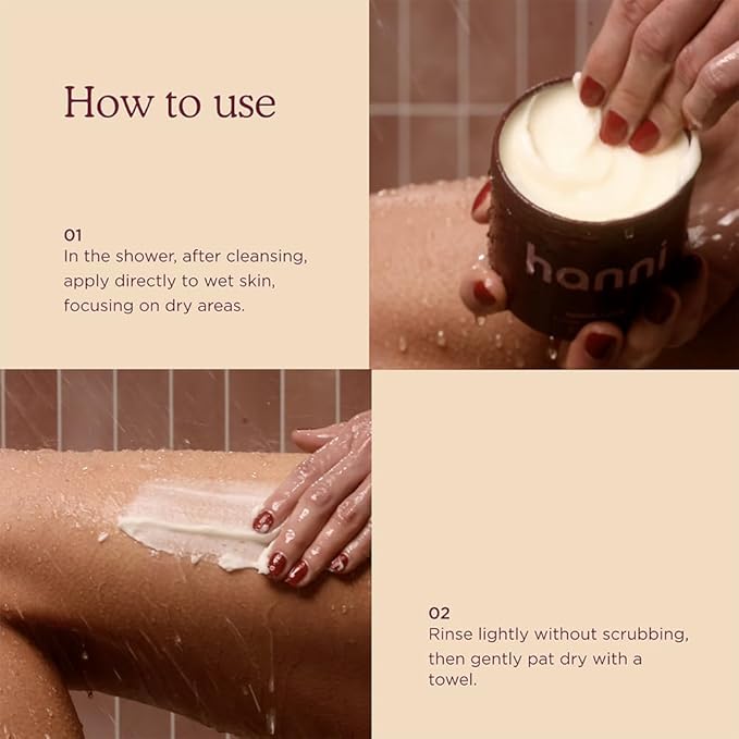 HANNI Splash Salve Body Mask, In-Shower Moisturizer with Coconut, Jojoba, Shea Butter & Glycerin, Deep Conditioning for All Skin Types, 250 mL / 8.8 oz (2 Pack)-VivaGrace Women