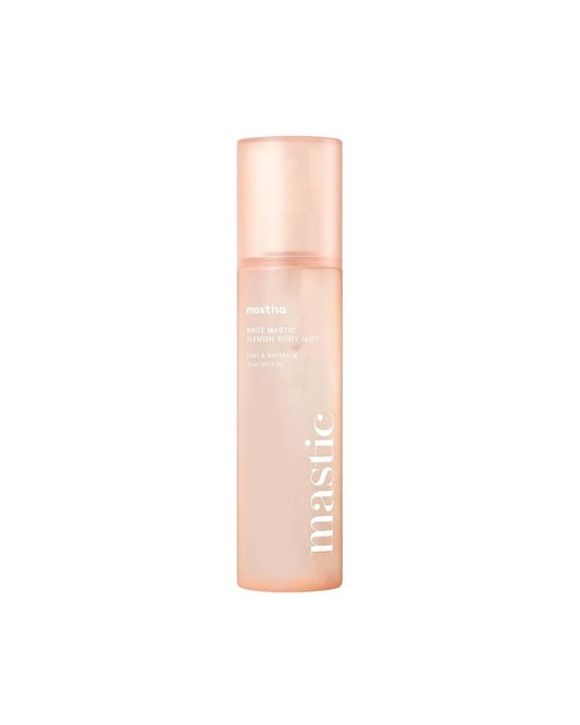 MASTINA White Mastic Body Mist (5.1fl oz) Soothes & Cools Body Spray Fermented Mastic Gum, Brightening & Hydrating Body Spray,Lightweight Moisture & Glow-VivaGrace Women