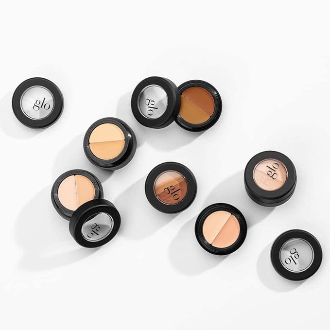 Glo Skin Beauty Under Eye Concealer Makeup with Duo Shades for Custom Blending - Corrects & Conceals Dark Circles & Redness - Buildable Longwearing Coverage (Honey)-VivaGrace Women