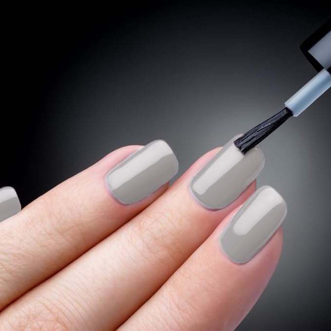Karma Naturals Nail Polish – Non-Toxic, Vegan & Cruelty-Free (Berns Shade of Gray, 0.43 fl oz)