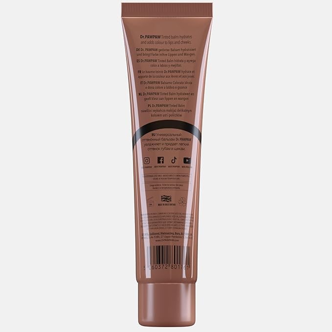 Rich Mocha Balm, Multi-Purpose Natural No Fragrance, for Hydrating Lips, Skin, Hair, Cuticles, Nails & Beauty Finishing (25 ml)-VivaGrace Women