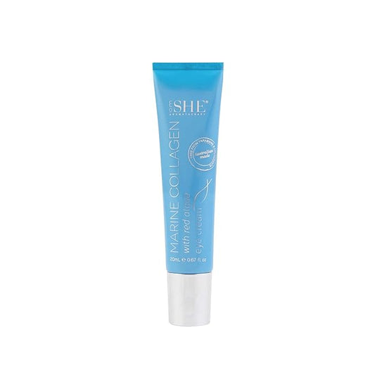 Om She Aromatherapy Marine Collagen with Red Algae Eye Cream-VivaGrace Women
