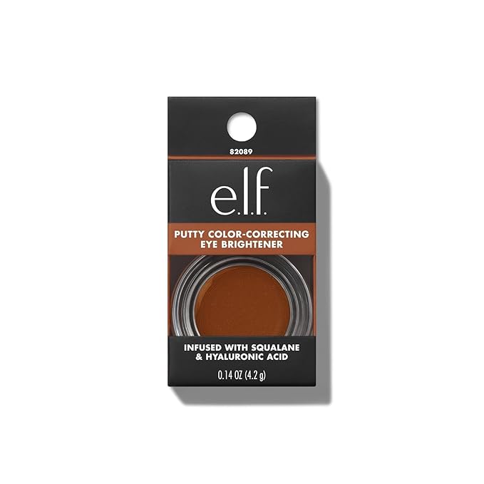 e.l.f. Putty Color-Correcting Eye Brightener, Under-eye Brightener & Primer Reduces Appearance Of Dark Circles, Vegan & Cruelty-Free, Deep/Rich-VivaGrace Women