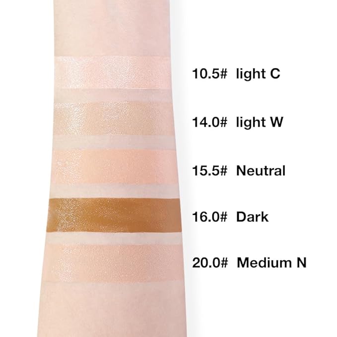 Kaely under Eye Concealer Full Coverage,Waterproof Concealer for Dark Circles,Puffiness,Redness,Cream Foundation Eye Brightener Serum,Color corrector de ojeras,Anti Aging,Natural Matte Finish,light C-VivaGrace Women