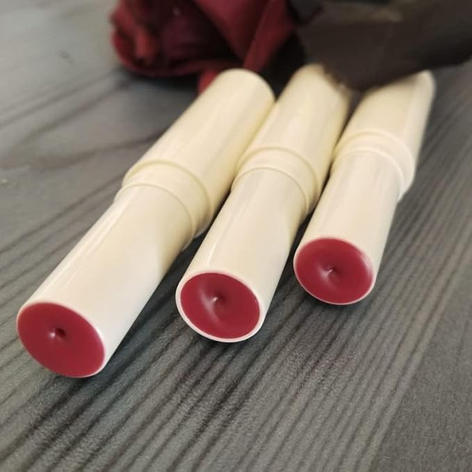2PCS Handmade Plant lip balm Pink Lips Serum Brighten Dark Lips Bleaching Essence Lip Balm Repair Fine Lines Brighten Moisture Exfoliator Lip Care (Red)-VivaGrace Women