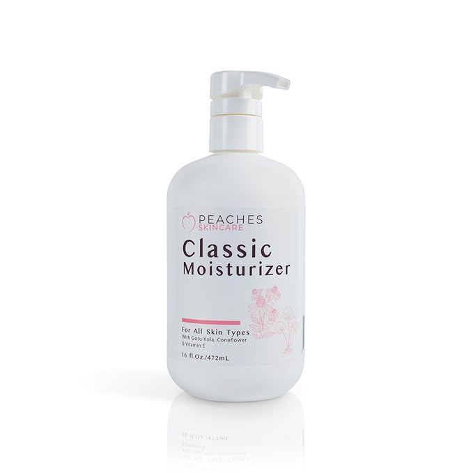 Hydrating Vegan Moisturizer with Vitamin E, Gotu Kola, and Pineapple – Age-Defying Face Cream for All Skin Types – Classic Moisturizer (16 oz)-VivaGrace Women