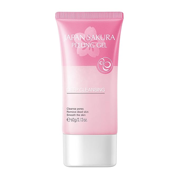 1 PC Deep Cleansing Peeling Gel for Face and Body, Soften Skin, Exfoliating Gel, 60g