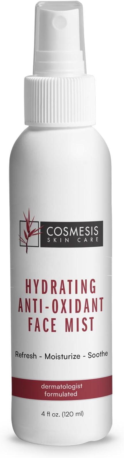 Cosmesis Hydrating Anti-Oxidant Face Mist - Refresh, Moisturize & Soothe Dry Skin, Tea Blend & Vitamins A/D - 4 fl oz-VivaGrace Women