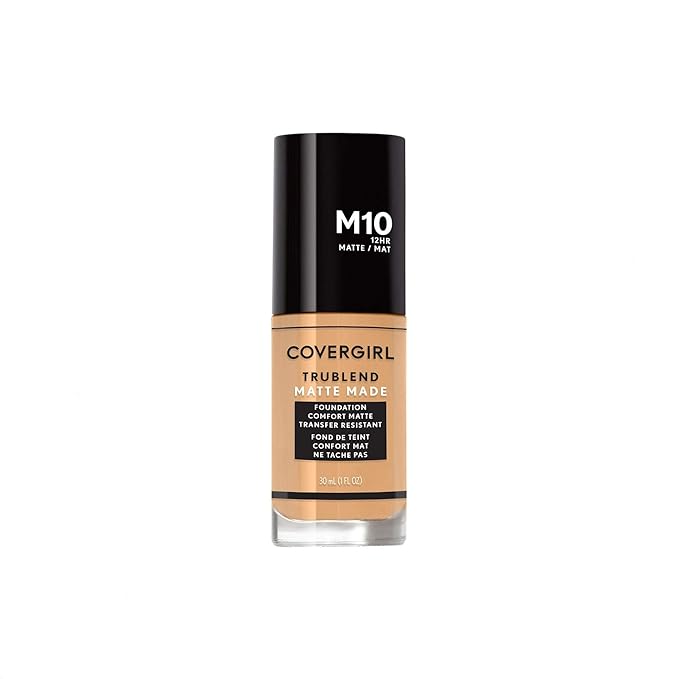 COVERGIRL TruBlend Matte Made Liquid Foundation, Golden Natural-VivaGrace Women