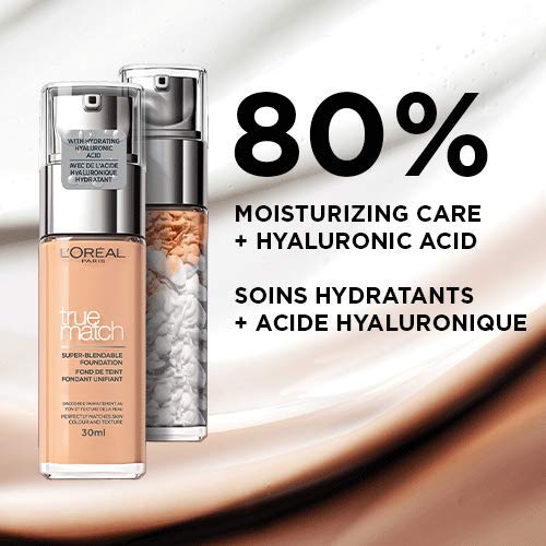 L'Oreal Paris New True Match Foundation 30ml - 5D/5W Golden Sand-VivaGrace Women