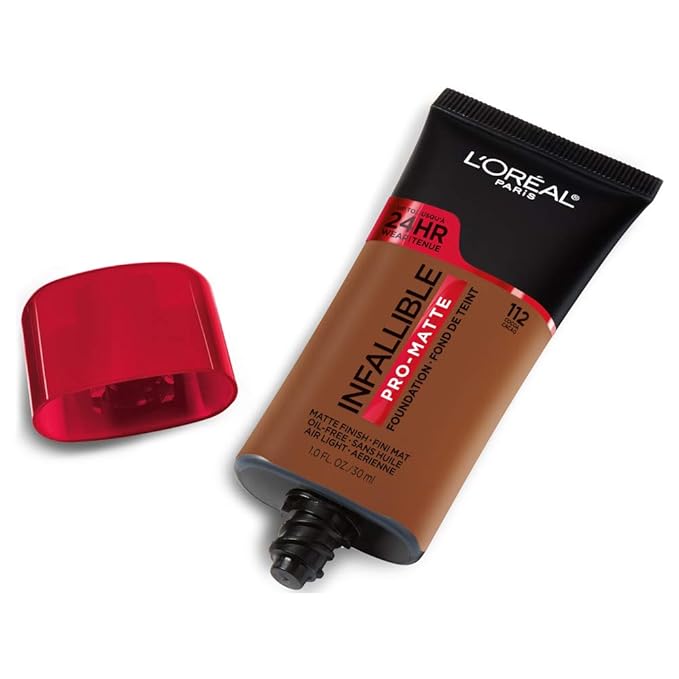 L'Oreal Paris Cosmetics Makeup Infallible Pro-Matte Liquid Longwear Foundation, Cocoa, 1 fl oz-VivaGrace Women