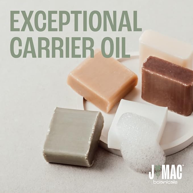 J MAC BOTANICALS Organic Fractionated Coconut Oil (16 Ounce Glass Bottle) Organic Carrier Oil and for DIluting Essential Oils, Moisturizer, Hair Care-VivaGrace Women