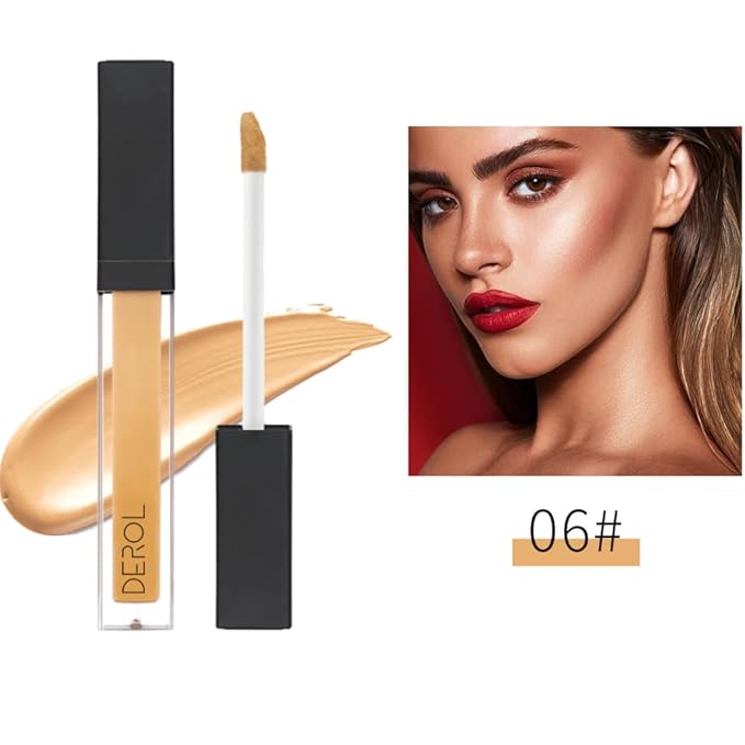 Liquid Concealer Makeup - Natural Coverage & Highly Pigmented Lightweight Concealers 6.5ml (06)-VivaGrace Women