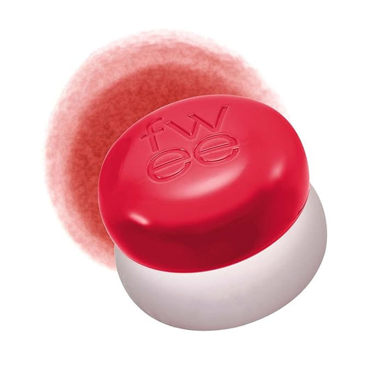 Lip&Cheek Blurry Pudding Pot | Reddish Moment - Ambitious | Makeup Blush, Buildable Lightweight, Multi-Use Soft Matte Finish | 5g-VivaGrace Women