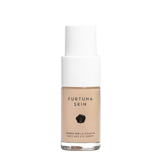 Face & Eye Serum - Dual-Use Formula to Lift, Reduce Puffiness and Even Tone, Wild-Foraged Botanicals, Vegan, Dermatologist Tested, EWG Verified, 15ml-VivaGrace Women