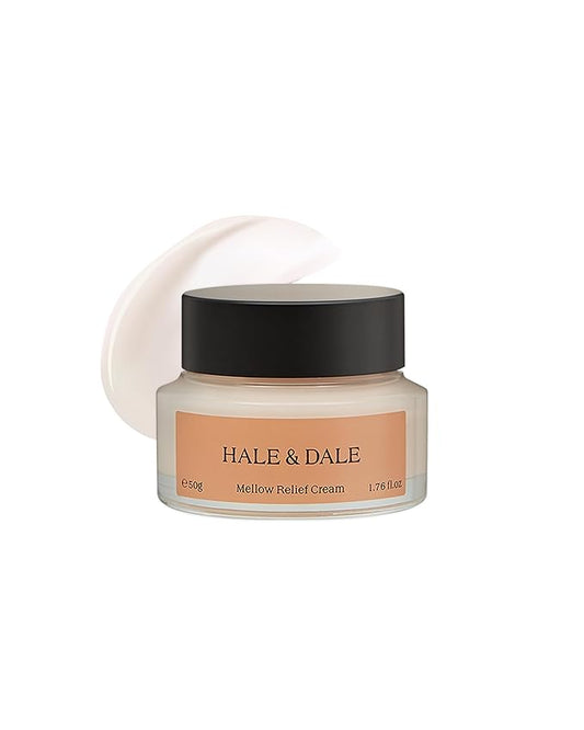 HALE&DALE Korean Moisturizer face Cream 1.76 oz, K-Beauty Moisturizer with Squalane, Shea Butter, Hydrating & Nourishing Cream with Dry and Aging Skin, Vegan, Silicone, Sulfate, and Paraben free-VivaGrace Women