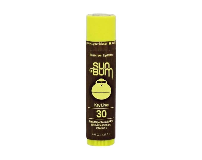 Sun Bum SPF 30 Sunscreen Lip Balm | Vegan and Cruelty Free Broad Spectrum UVA/UVB Lip Care with Aloe and Vitamin E for Moisturized Lips | Key Lime Flavor |.15 oz-VivaGrace Women