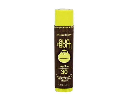 Sun Bum SPF 30 Sunscreen Lip Balm | Vegan and Cruelty Free Broad Spectrum UVA/UVB Lip Care with Aloe and Vitamin E for Moisturized Lips | Key Lime Flavor |.15 oz-VivaGrace Women