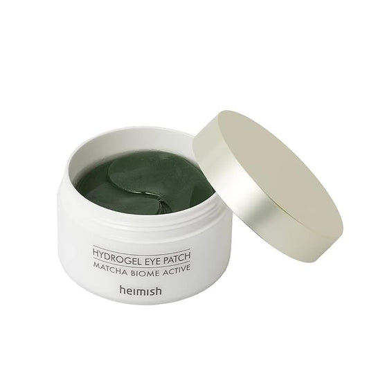 HEIMISH Matcha Biome Hydrogel Eye Patch (60ea) | Eye Patch for Swollen Eyes and Wrinkles | Matcha, flawless skin, Calming, for Swollen Eyes, Antioxidant, Soothing, Vitamins, Kbeauty-VivaGrace Women