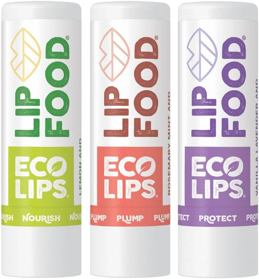 Eco Lips Lip Food - Nutrient Dense & Organic Lip Balm (Nourish, Plump and Protect)-VivaGrace Women