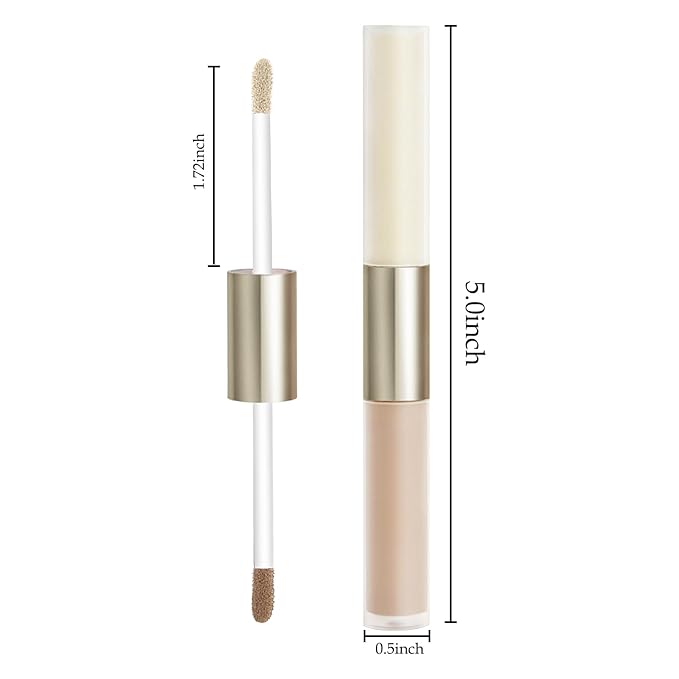 Boobeen Liquid Highlighter Contour Makeup, Face Highlighter Bronzer Stick, Silky Smooth Cream Face Illuminator Makeup Pen for Face & Body, Create a Natural Matte Finish, Lightweight, Long Lasting-VivaGrace Women