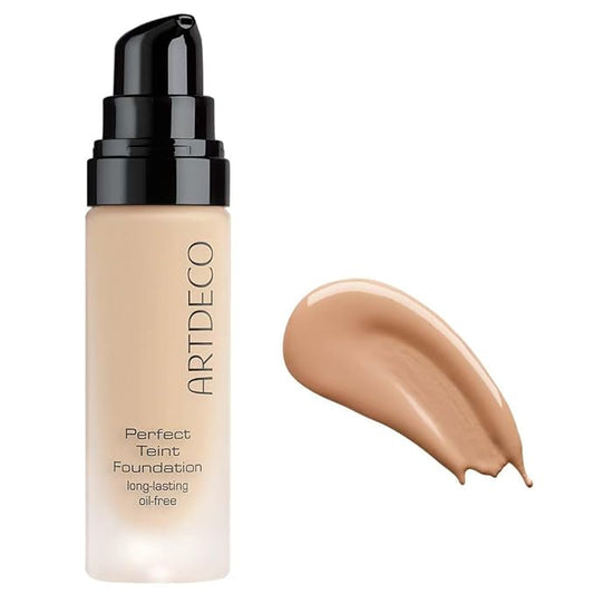 ARTDECO Perfect Teint Foundation - Olive Beige N°56 - Lightweight Liquid Formula - Medium to Full Coverage - Without Mask-Like Effect - Conceals Imperfections - Vegan Makeup - Hyaluron - 0.67 Fl Oz-VivaGrace Women
