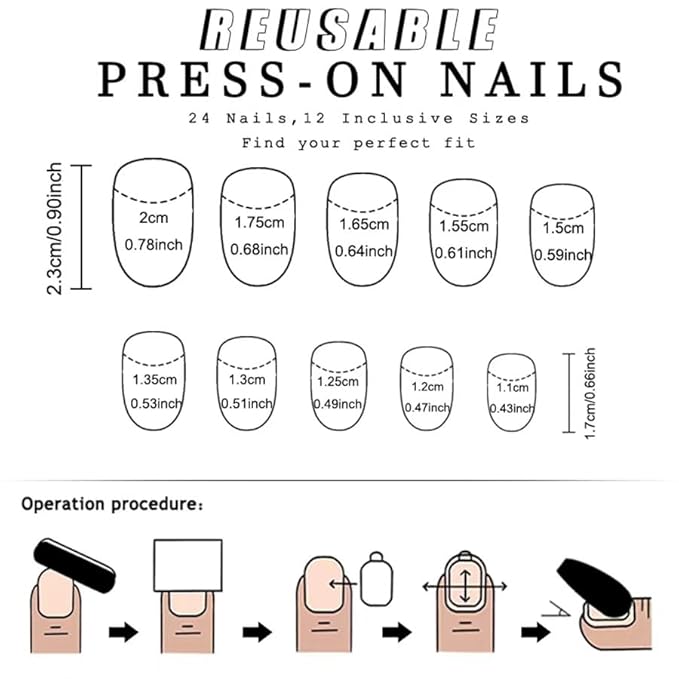 Medium Gold French Tip Press on Nails Almond Fake Nails Nude False Nails with Gold Foil Design Glossy Acrylic Glue on Nails Reusable Artificial Nail Full Cover Sticker on Nails for Women Manicure