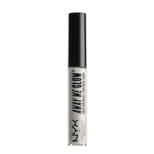 NYX Professional Makeup Away We Glow Liquid Highlighter, Liquid Prism, 0.22 Fluid Ounce-VivaGrace Women