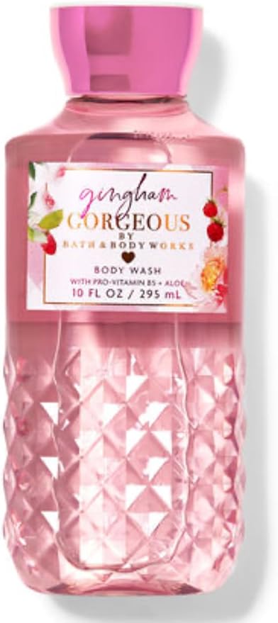 Bath & Body Works - 3 Piece Bundle - Spray - Body Cream - Shower Gel - Full Size and Gift Bag HELLO GORGEOUS (Gingham Gorgeous)-VivaGrace Women
