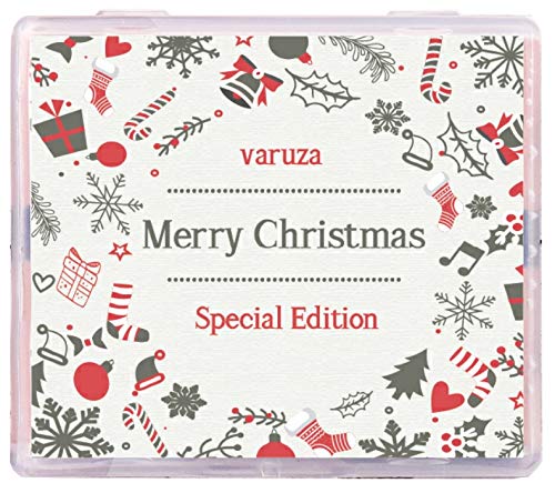 [200 Counts + Mirror Case] Christmas Edition Natural Bamboo Charcoal Oil Blotting Sheets for Face with Mirror Case-VivaGrace Women