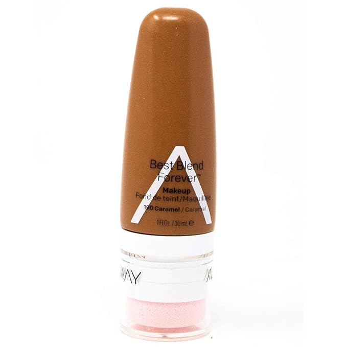 Almay Best Blend Forever Foundation, Caramel, 1 fl. oz., SPF 40 Broad Spectrum-VivaGrace Women