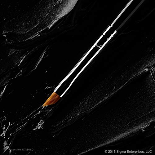 Sigma Beauty Professional E06 Eye Liner Brush – Fine Angled Eyeliner Brush with Pointed Tip for Meticulously Applying Gel and Liquid Eyeliner, For Cat Eyeliner & Winged Liner (1 Brush)-VivaGrace Women