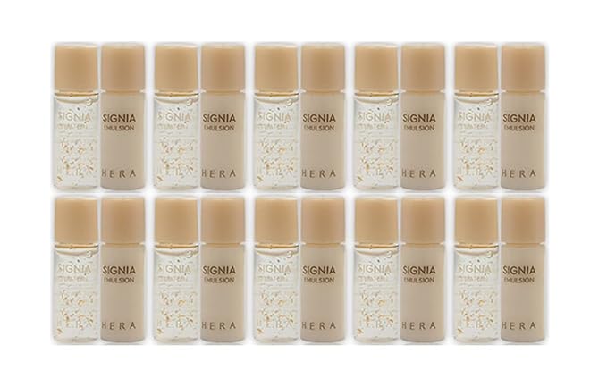 [Hera] Signia Water (5ml X 10pcs) & Signia Emulsion (5ml X 10pcs) Sample Trial Kit-VivaGrace Women