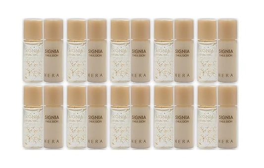 [Hera] Signia Water (5ml X 10pcs) & Signia Emulsion (5ml X 10pcs) Sample Trial Kit-VivaGrace Women