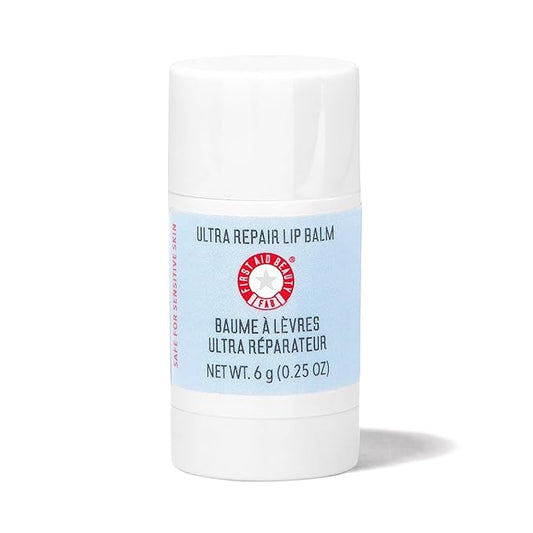 First Aid Beauty Ultra Repair Lip Balm – Instantly Hydrates to Leave Lips Soft, Supple + Plump – Concentrated Formula of Botanical Oils, Butters + Waxes – 0.25 oz-VivaGrace Women
