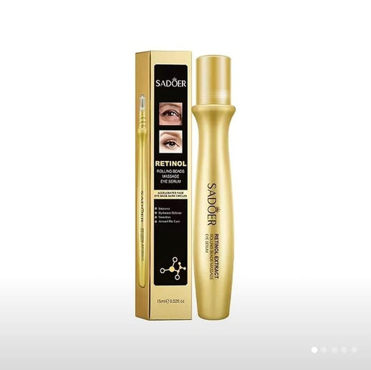 Retinol Eye Serum (Rolling Bead Massage)-VivaGrace Women